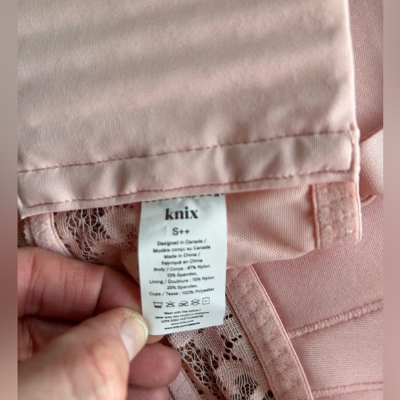 KNIX lace Longline bra NWT - Picture 3 of 10